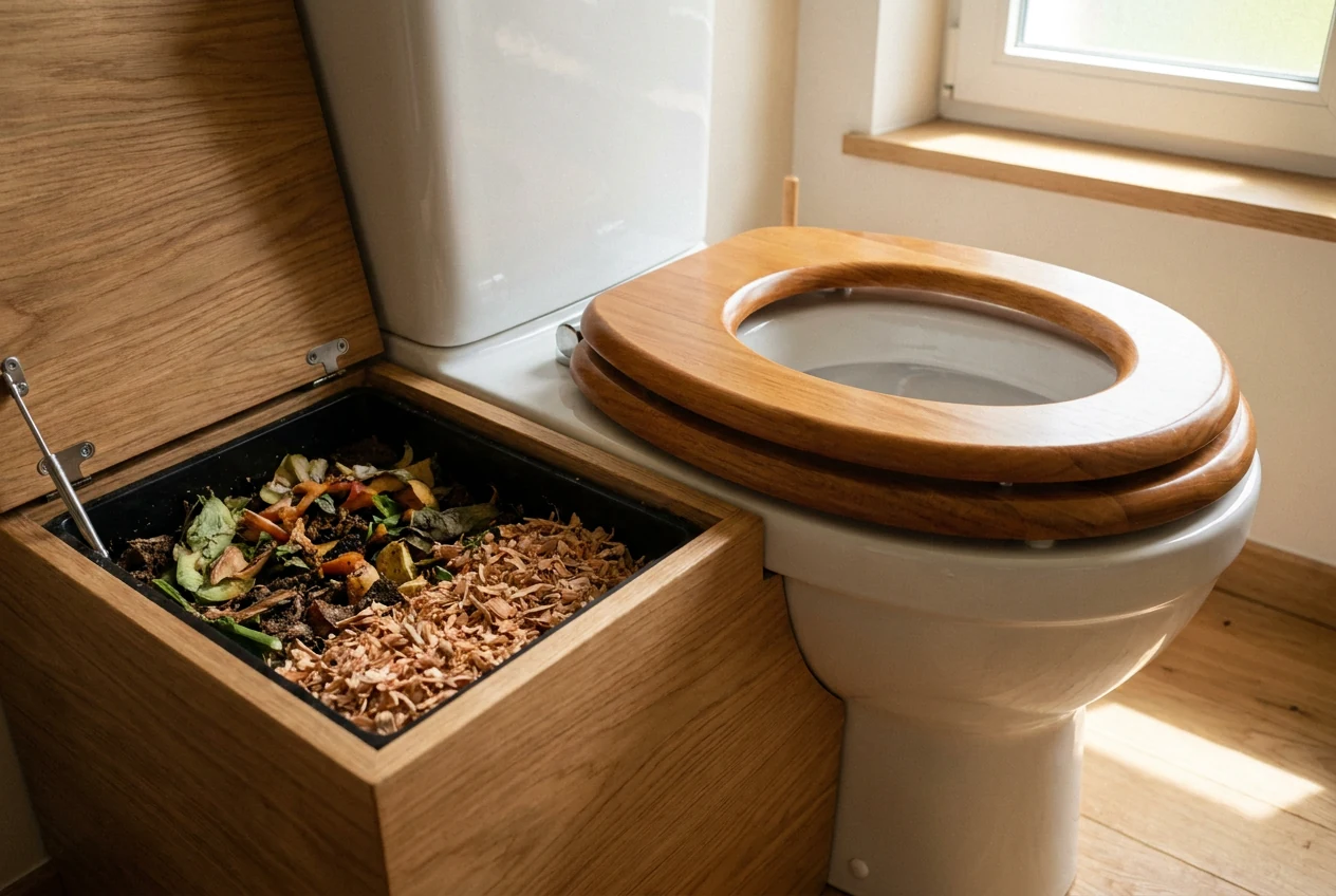 WC à compost
