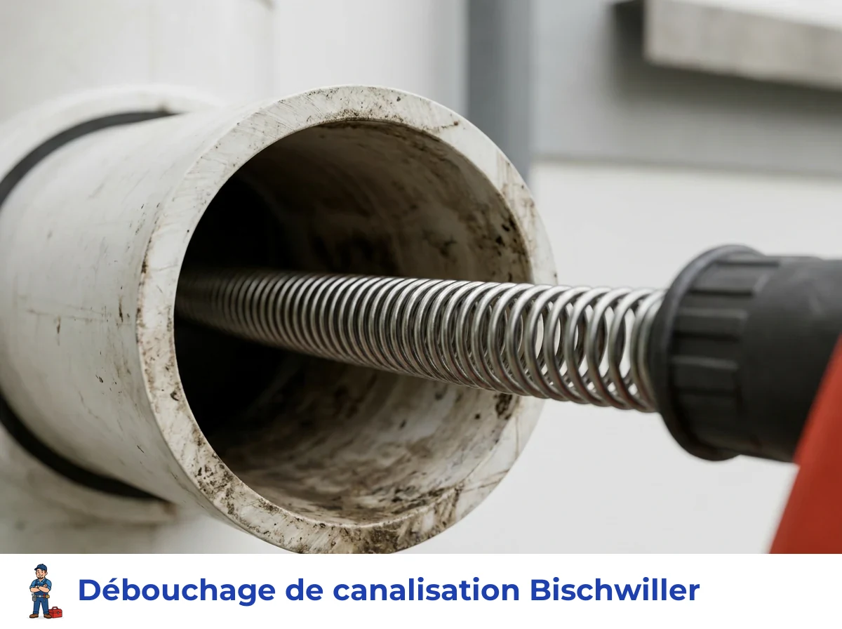 Débouchage de canalisation à Bischwiller