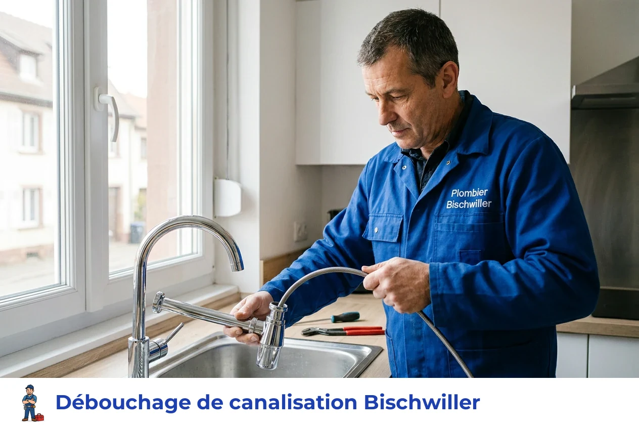Débouchage de canalisation à Bischwiller