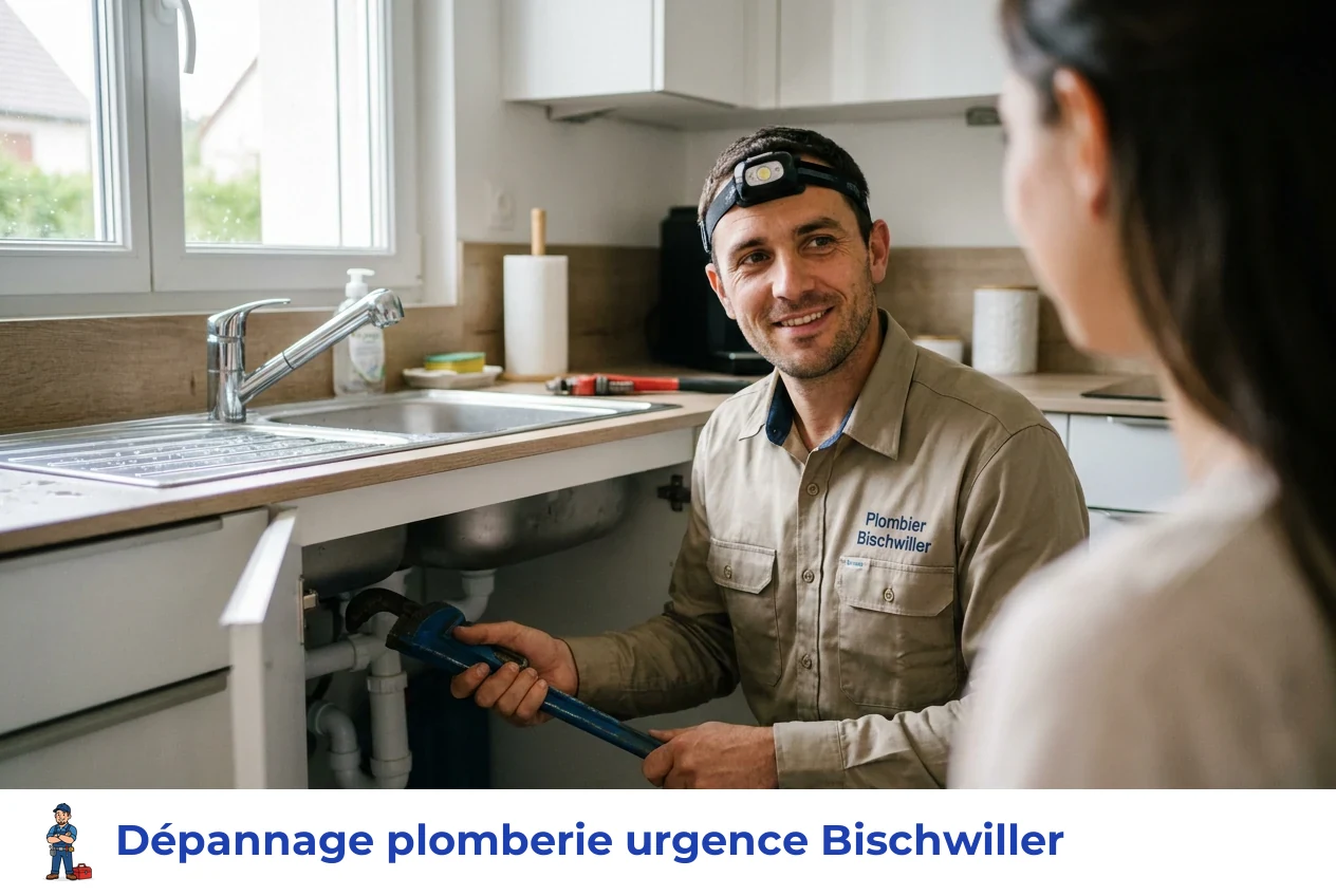 Dépannage plomberie urgence à Bischwiller