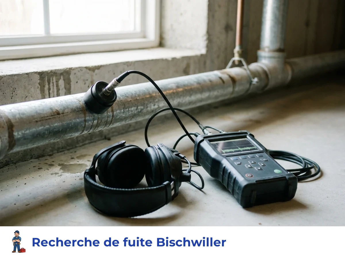 Recherche de fuite à Bischwiller