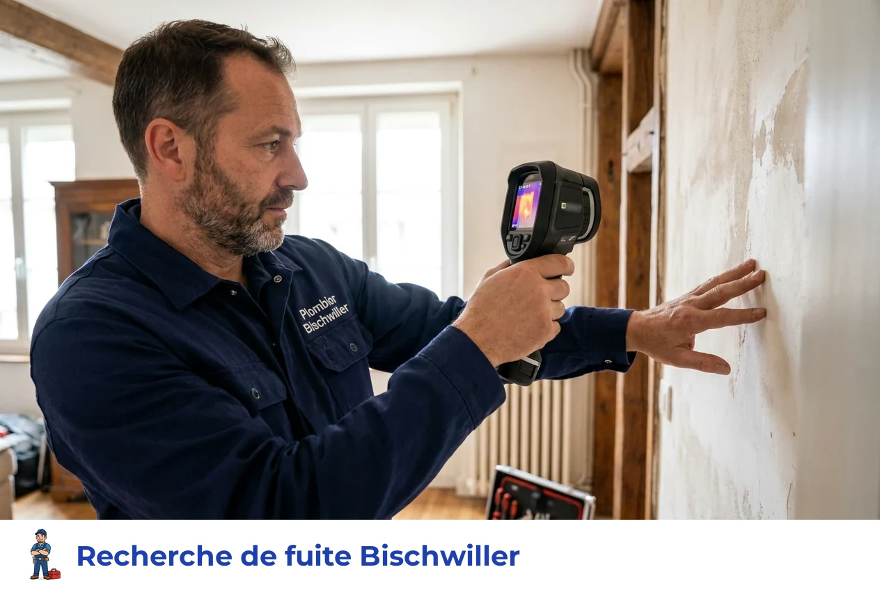 Recherche de fuite à Bischwiller