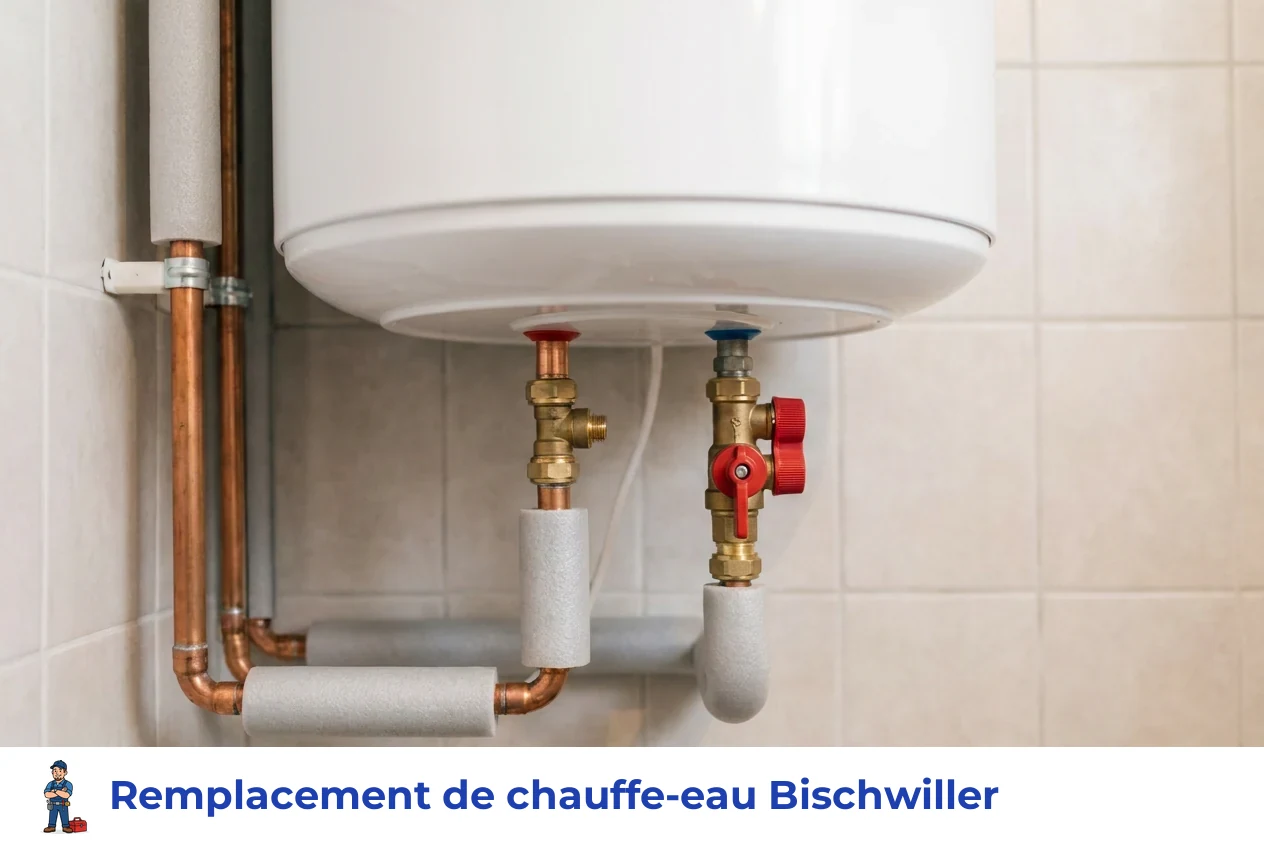 Remplacement de chauffe-eau à Bischwiller