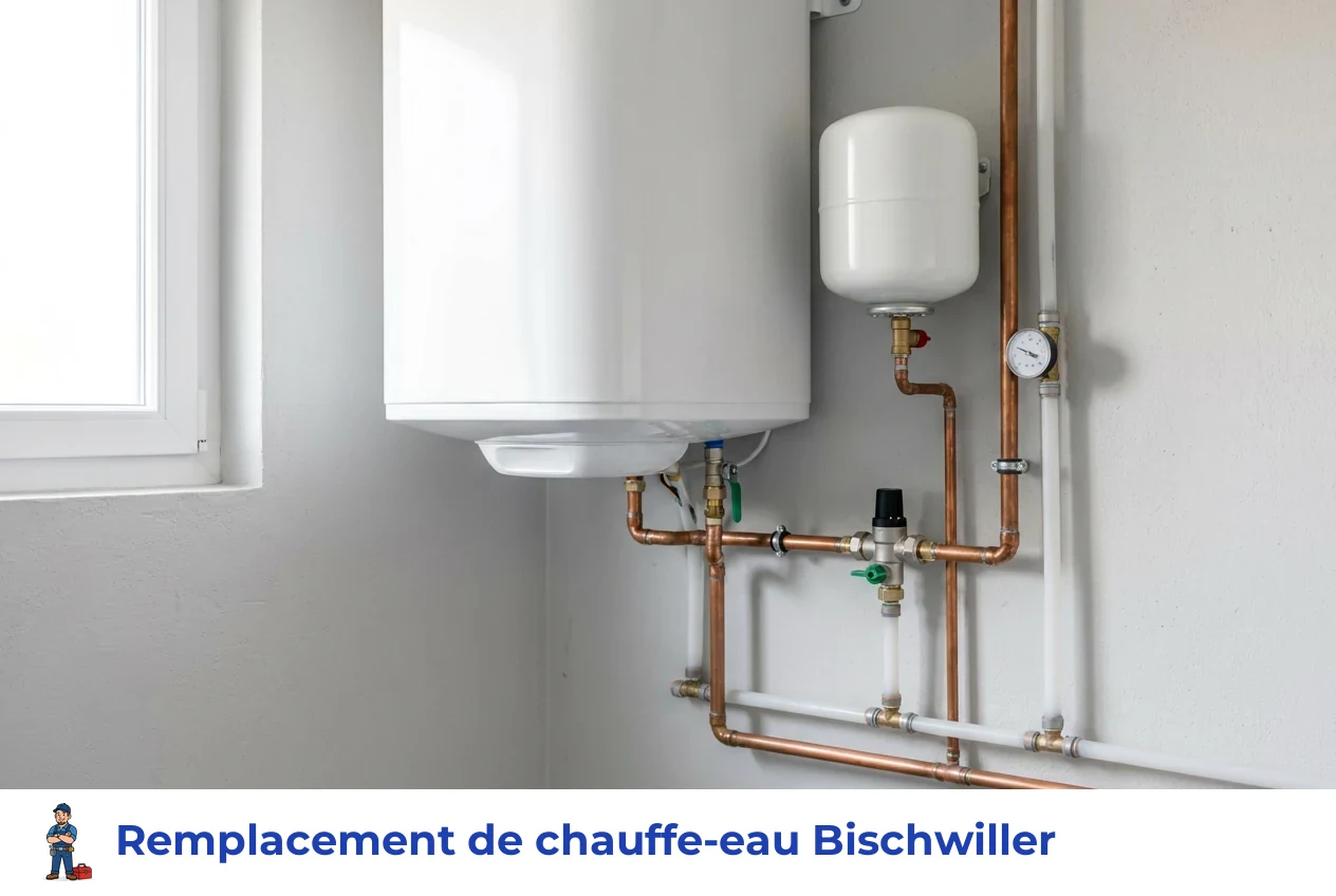 Remplacement de chauffe-eau à Bischwiller