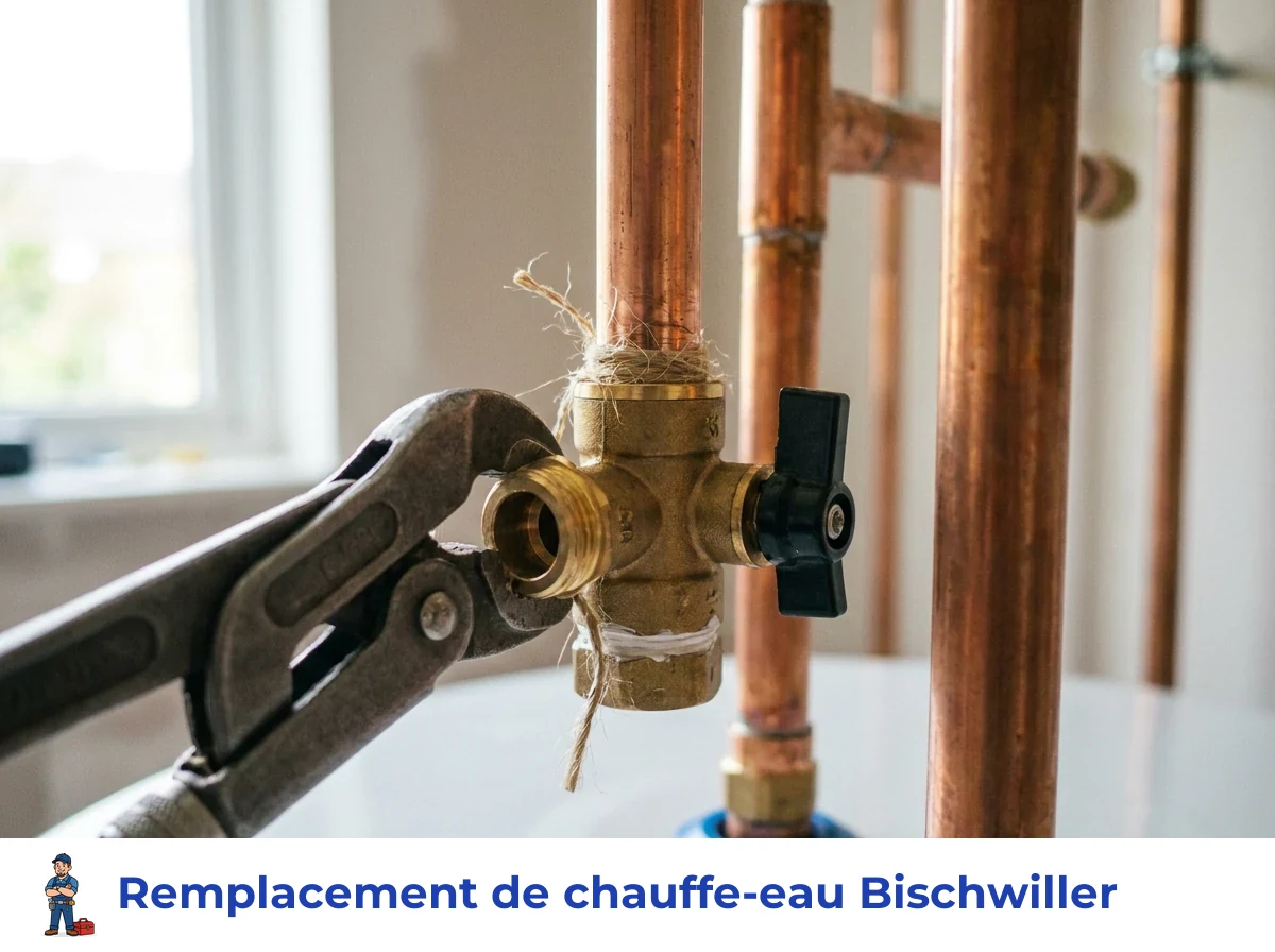 Remplacement de chauffe-eau à Bischwiller