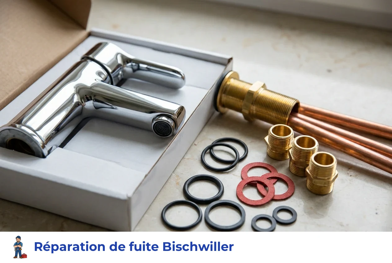 Réparation de fuite à Bischwiller