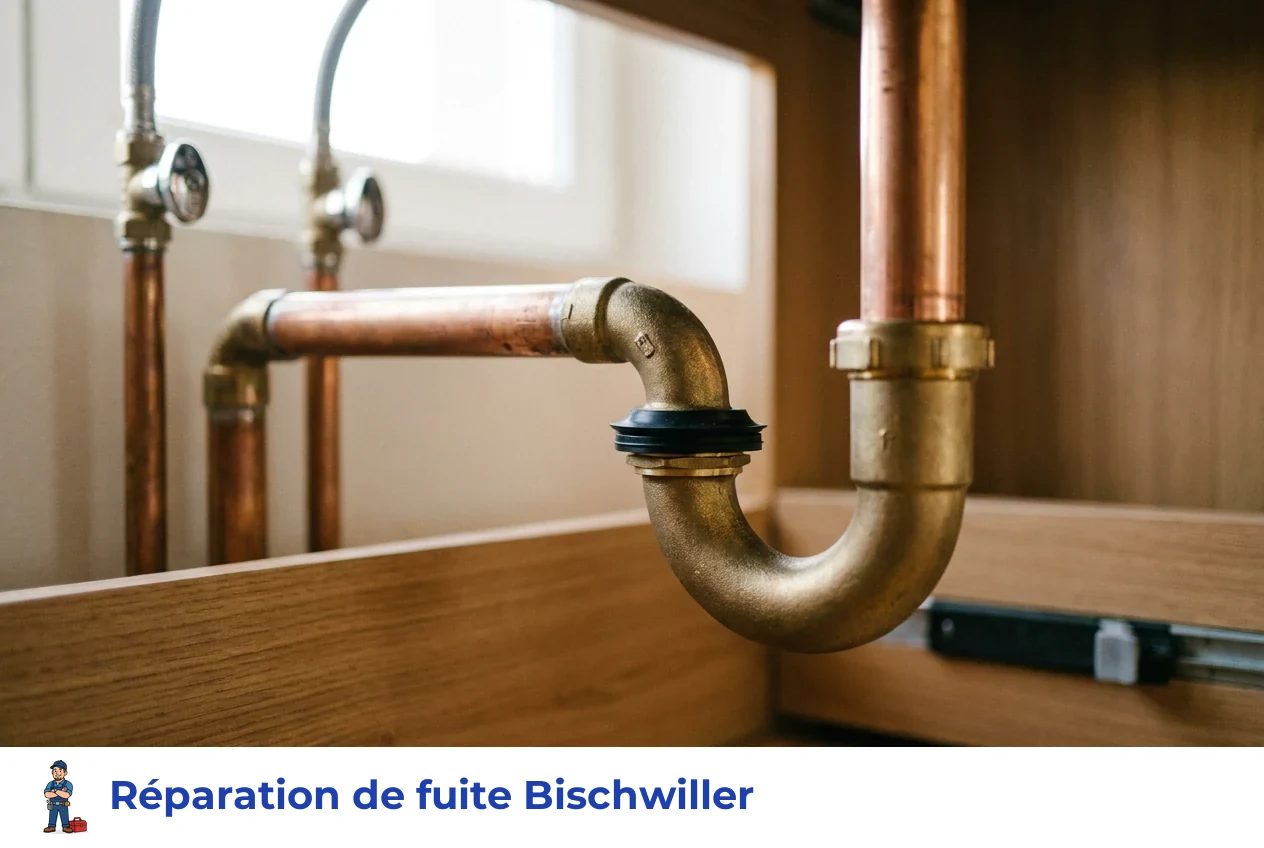 Réparation de fuite à Bischwiller