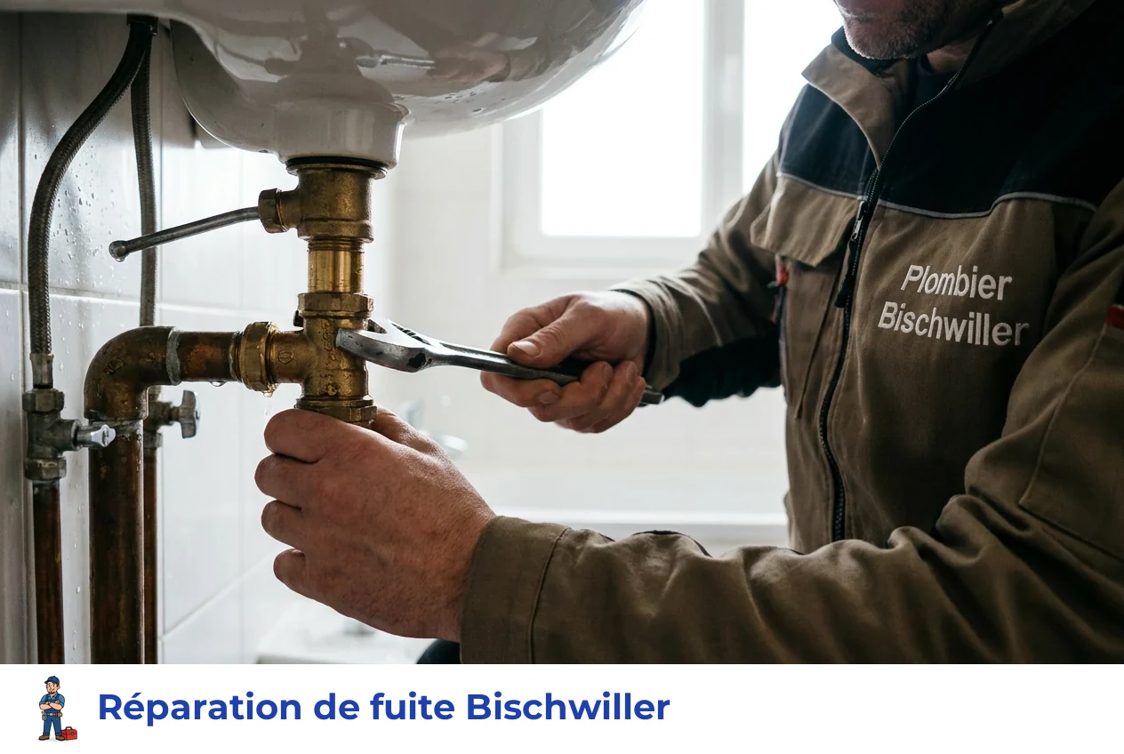 Réparation de fuite à Bischwiller